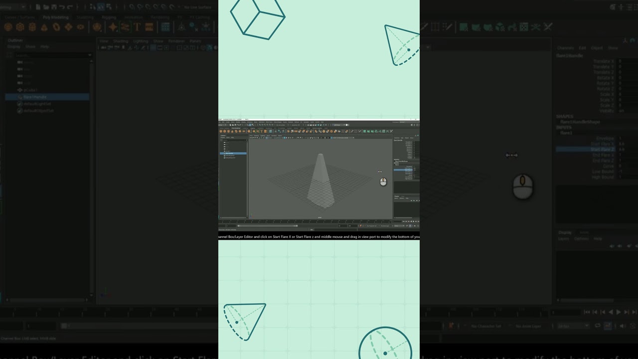 How to Use Maya's Flare Tool  