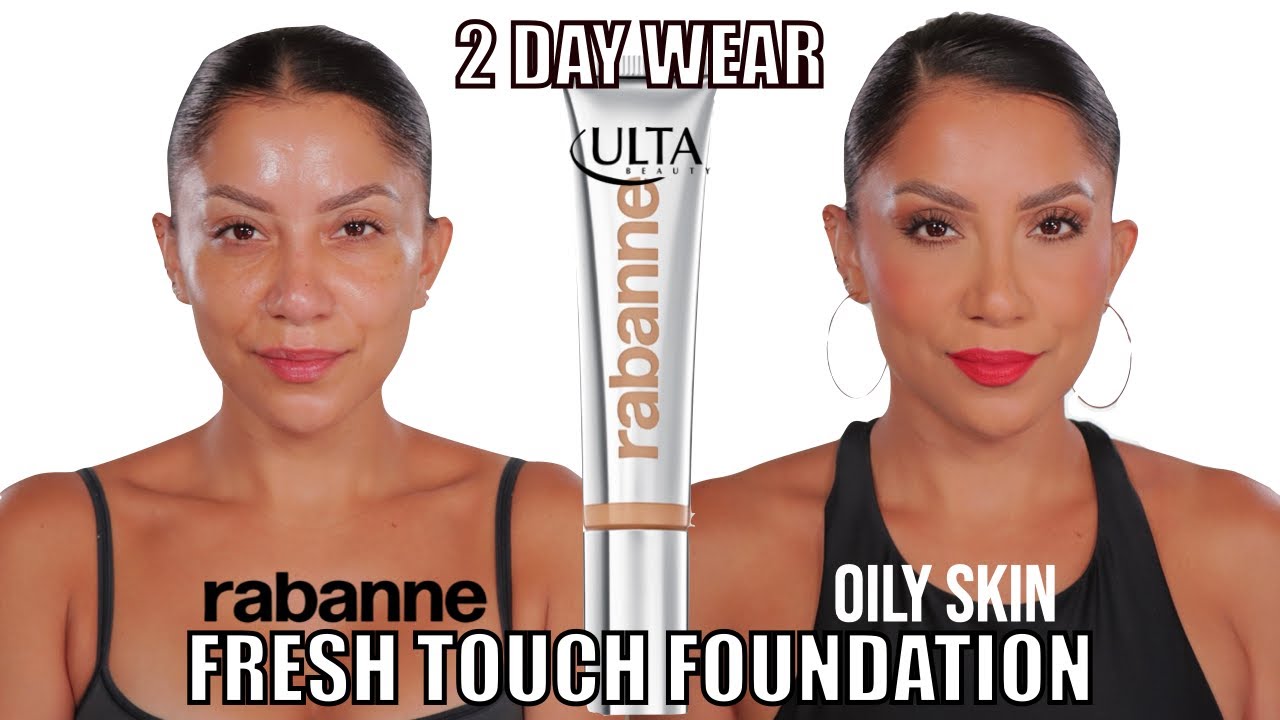 New at Ulta! Good on Oily Skin? RABANNE FRESH TOUCH FOUNDATION + 2 DAY WEAR | MagdalineJanet