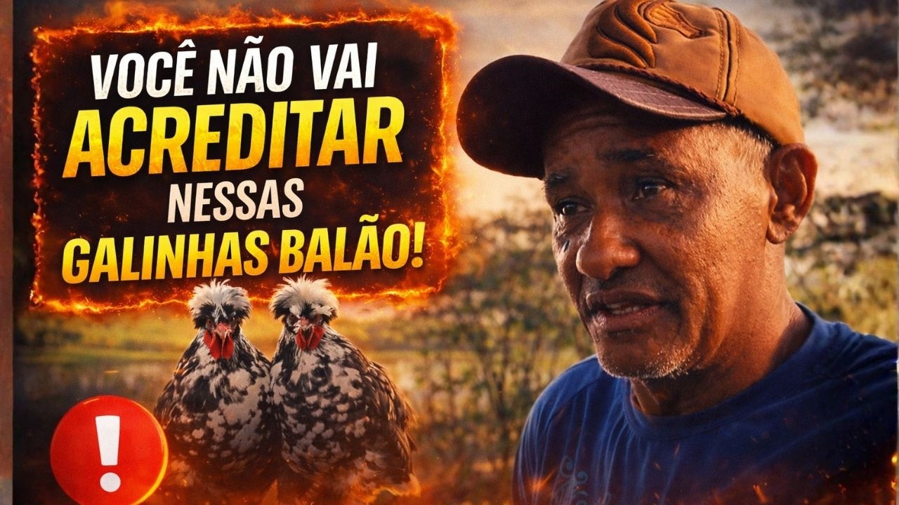 AS MELHORES GALINHAS BALÃO QUE EU JÁ VI EM BAIXA GRANDE (ABSURDO!)