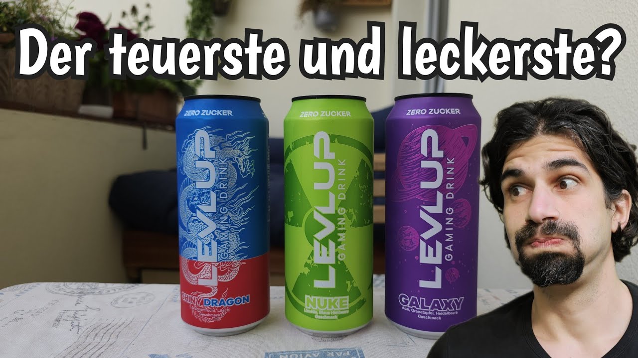 Abzocke? Levl Up Energy Drinks in der Dose Review
