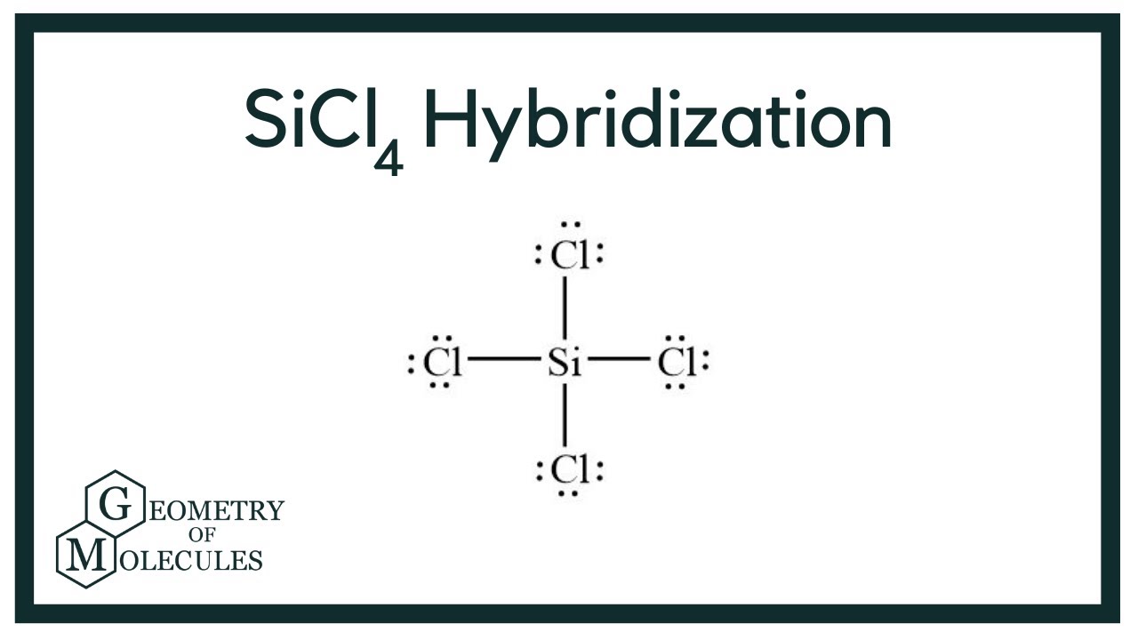 SiCl4 Hybridization: Check the full video