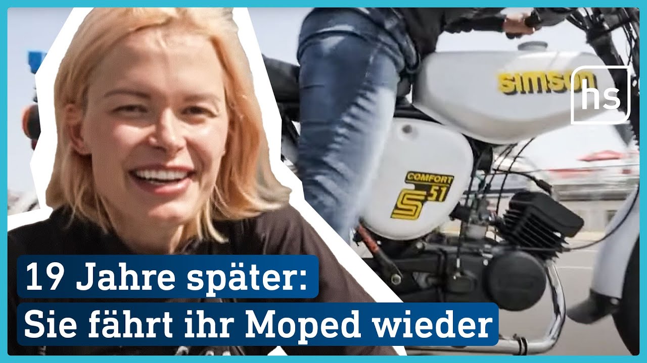 Moped-Marathon: 220 Kilometer durch die Hessische Rhön (mit max. 50 km/h) | hessenschau