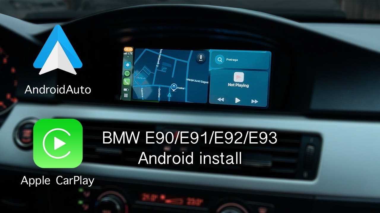 DIY: Apple CarPlay/Android auto install | BMW E90 E91 E92 E93 (CCC)