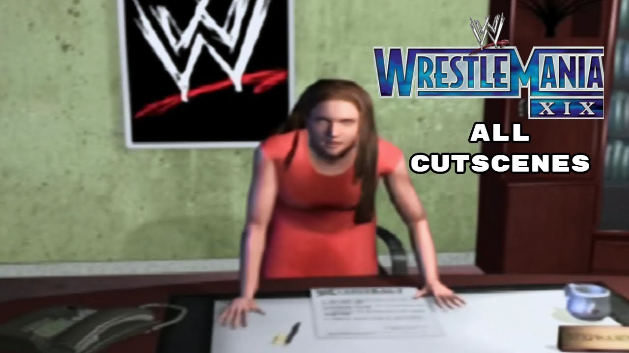 WWE Wrestlemania 19 - Revenge Mode - All Cutscenes + Ending