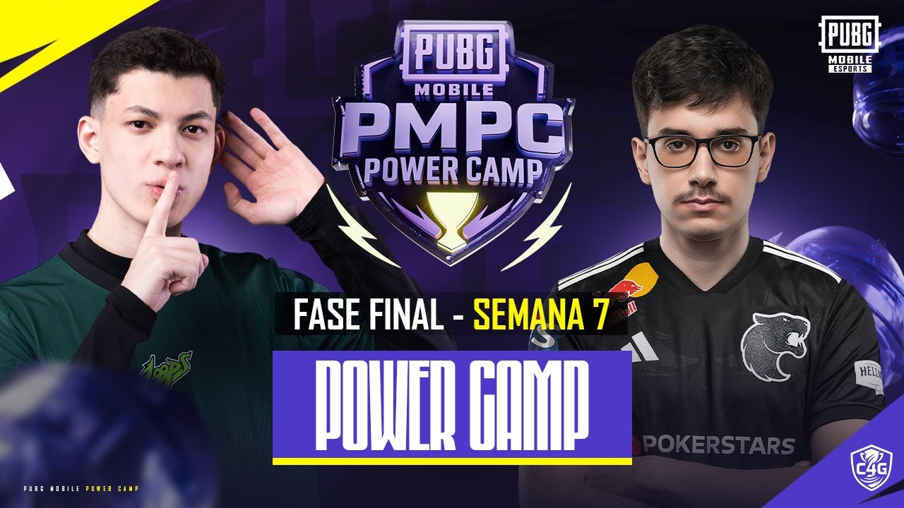 [PTBR] PUBG MOBILE POWER CAMP 2026 | SEMANA 7 | FINAIS | DIA 1/2