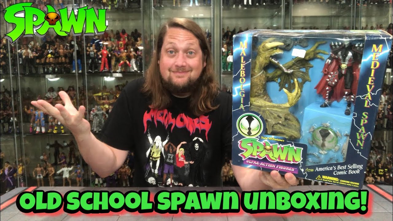 Medieval Spawn & Malebolgia McFarlane Unboxing & Review!