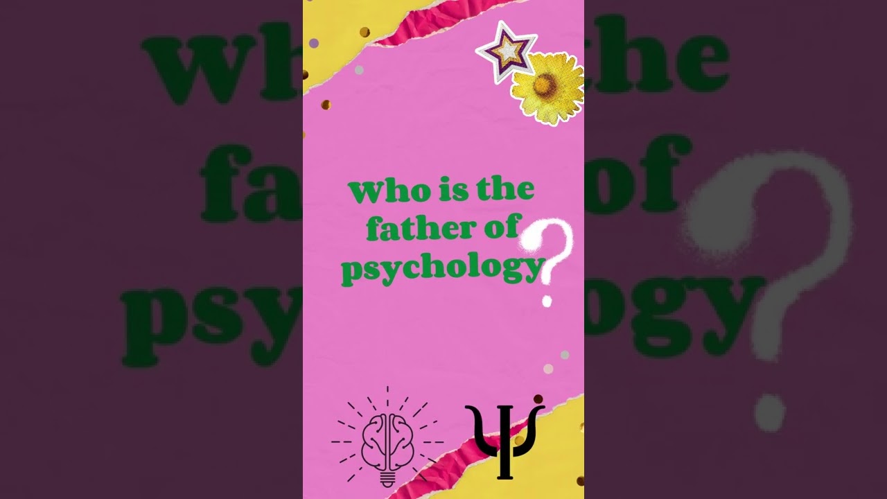 Who is the father of psychology