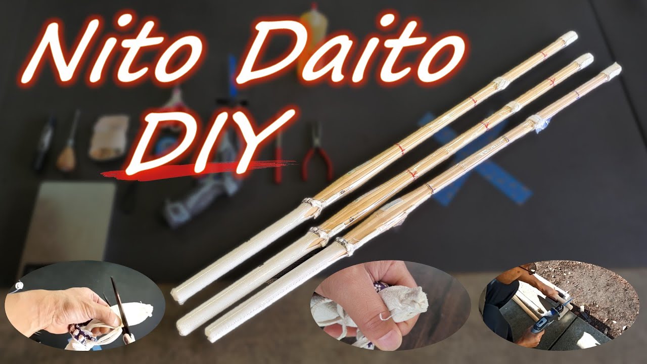 Kendo Nito Daito DIY in 30 Minutes or Less!