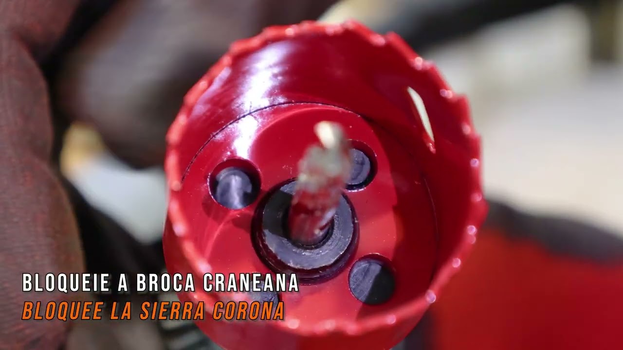 Lixar um buraco com Broca craneana 2025