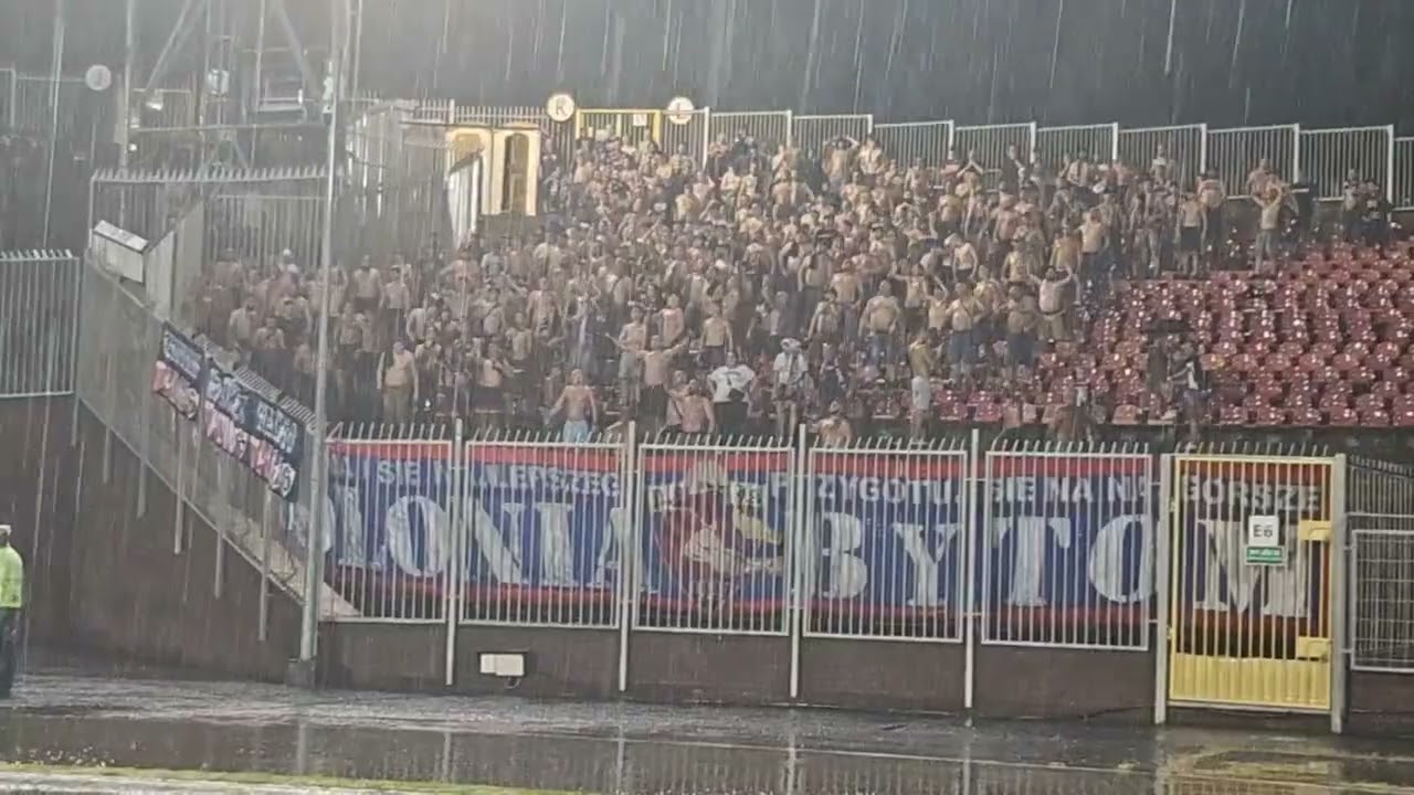 GKS Jastrzębie vs Polonia Bytom (doping kibiców) 17.08.2024