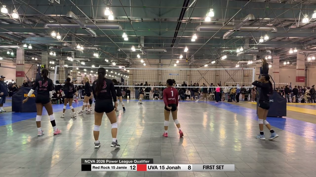 Red Rock 15 Jamie vs UVA 15 Jonah NCVA 2026 Power League Qualifier 