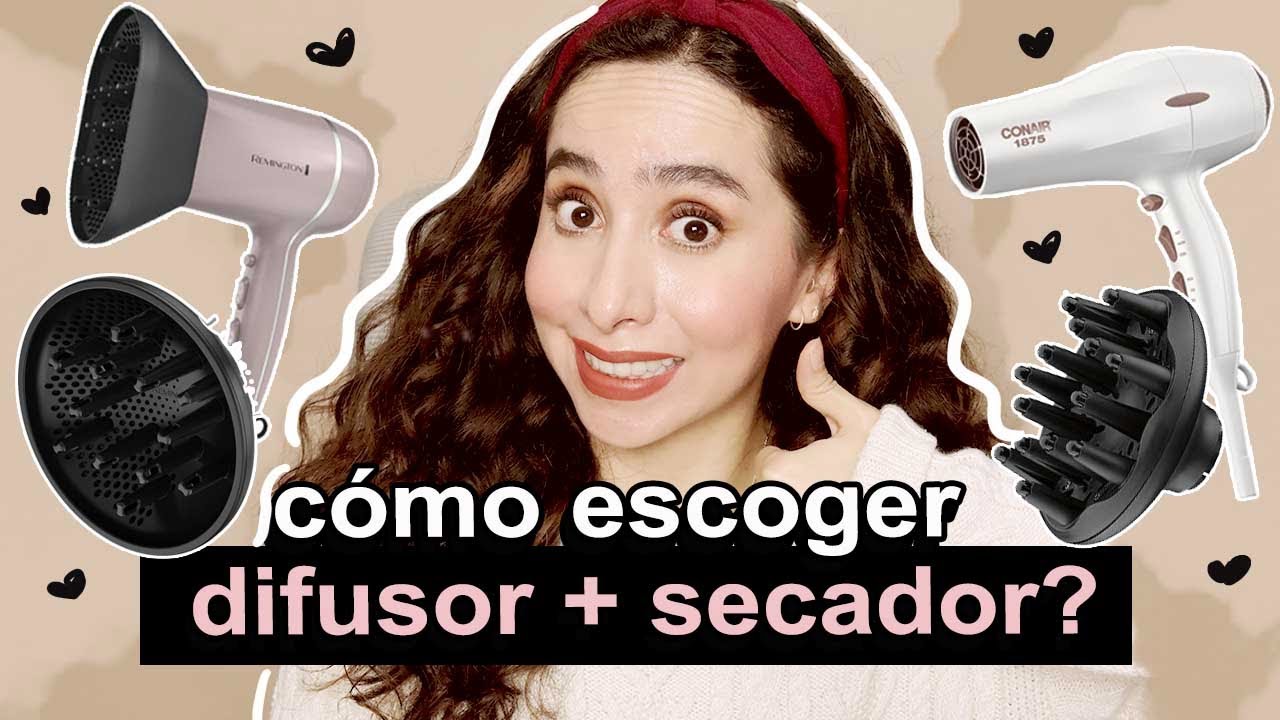 CÓMO ESCOGER EL MEJOR DIFUSOR + SECADORA PARA RIZOS