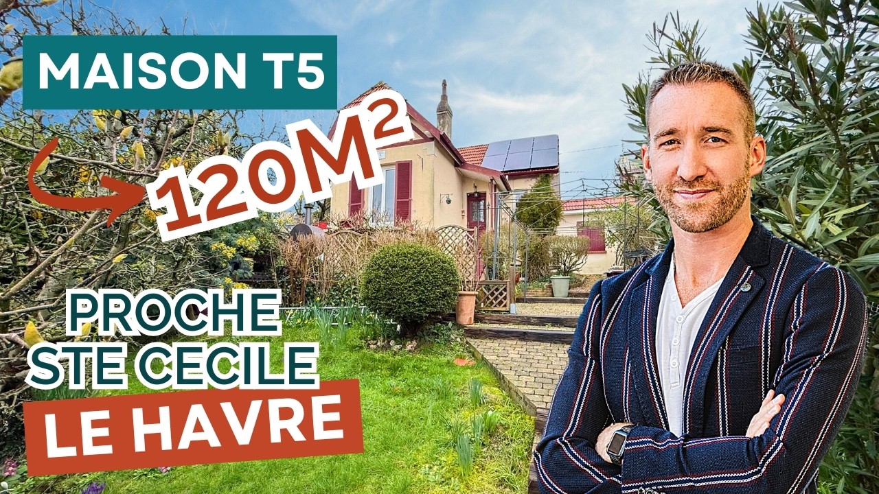 A VENDRE - Maison 120m² rénovée vue dégagée – Proche Ste Cécile