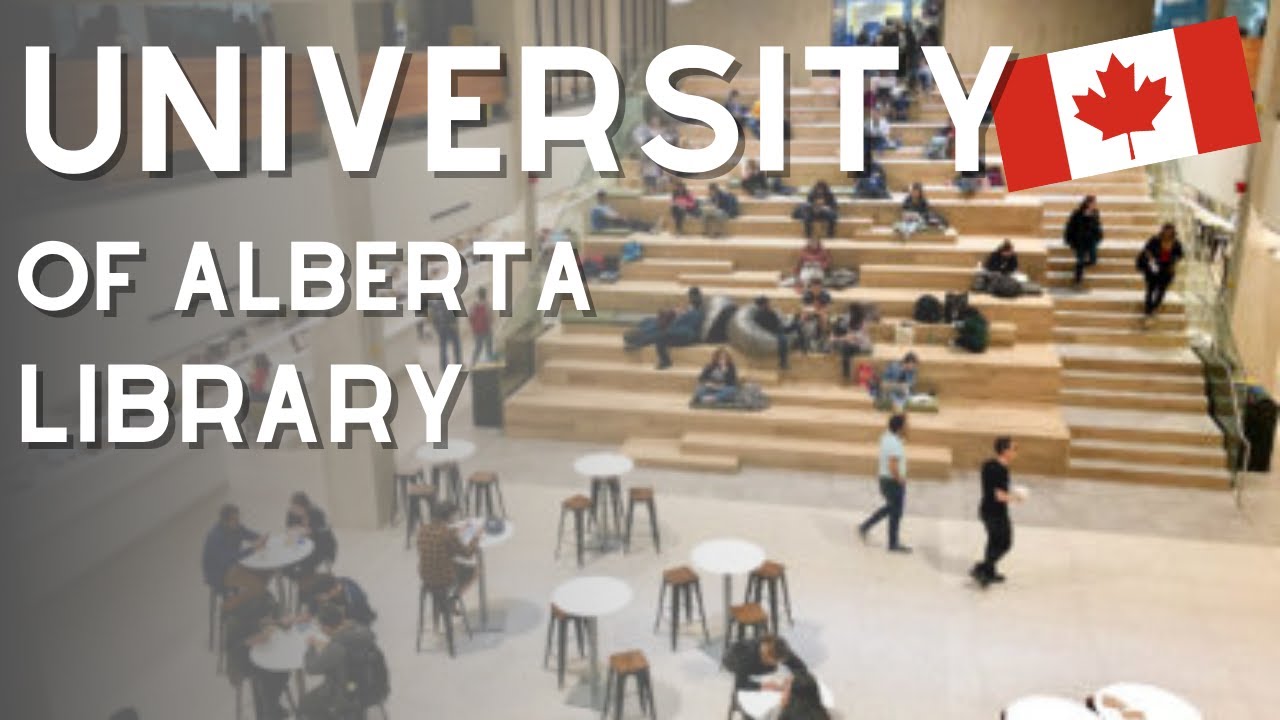 University of Alberta Campus Tour| Cameron Library | Virtual Walking Tour| Ambiance