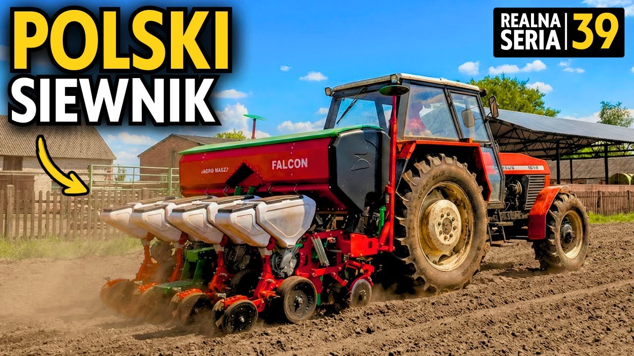 KONIEC ŚWIATA - POSIAŁEM SOJĘ NOWYM POLSKIM SIEWNIKIEM 🔥 Polanki #39