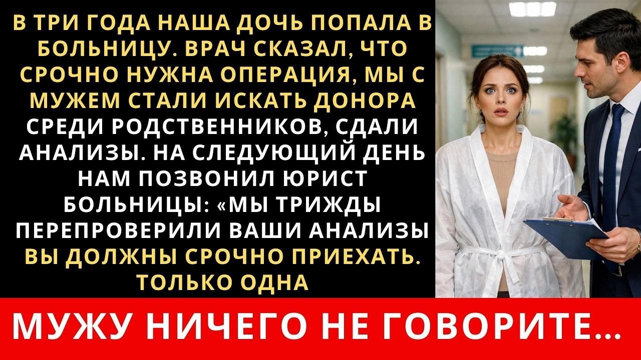 Мы с мужем бились за дочь не зная что скоро вскроется тайна которая поставит под угрозу наш бра