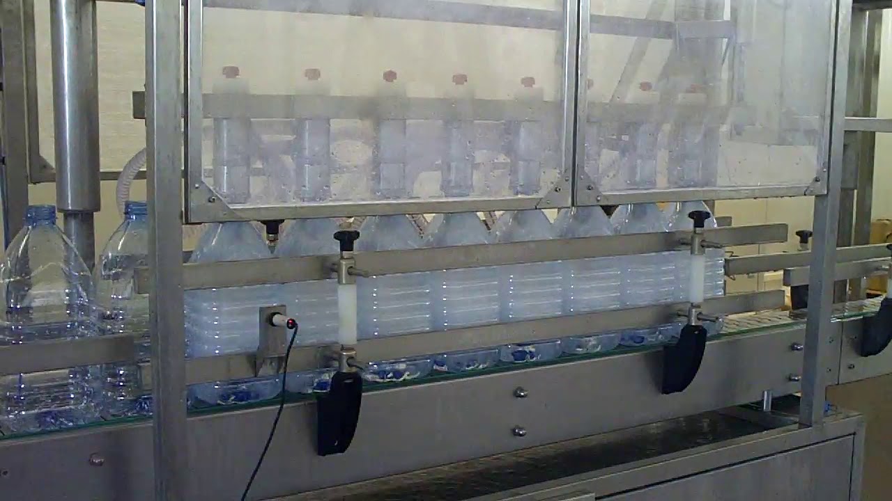 Ligne de conditionnement de bidons d'eau de 5 Litres pour Djurdjura - SAGIREM