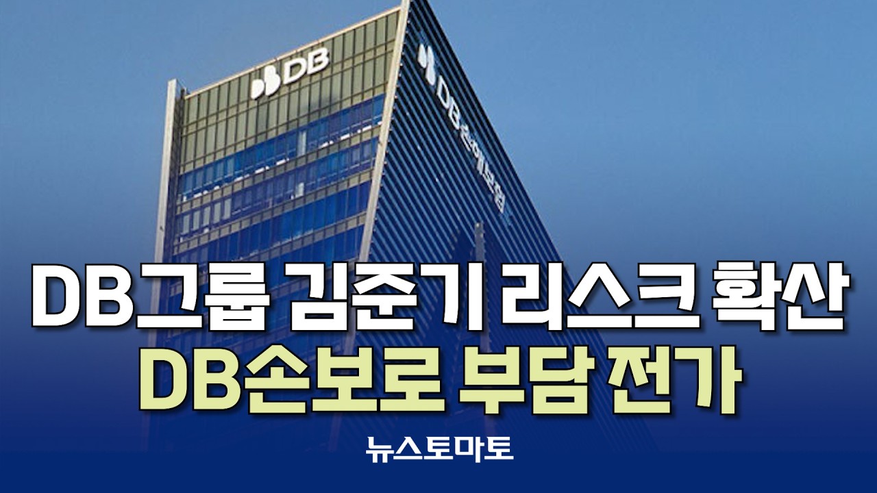 DB그룹 김준기 리스크, DB손보로 확산 [말하는 기자들_금융_0211]