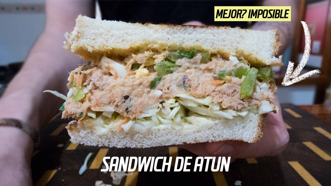 El SANDWICH de ATUN que preparo hace MUCHO tiempo y es un EXITO
