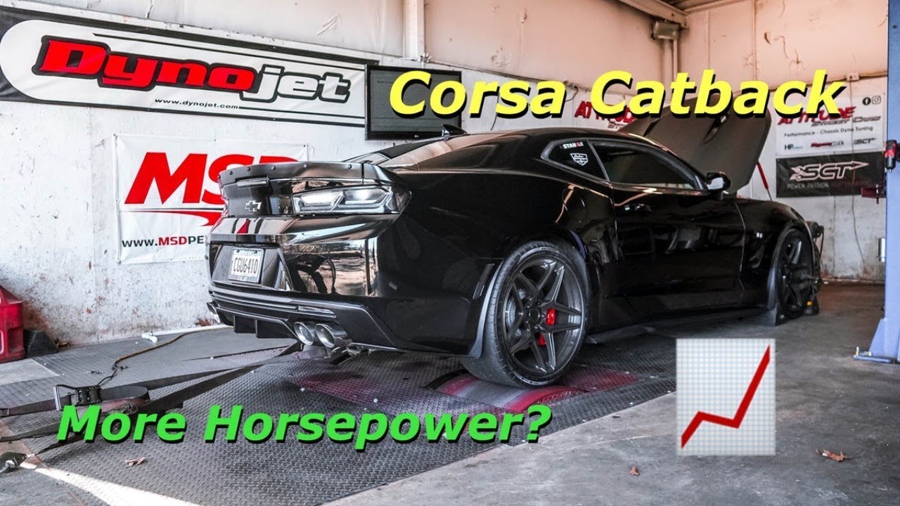 Does a Catback Exhaust Add Horsepower? 2017 SS Camaro Corsa Xtreme Catback