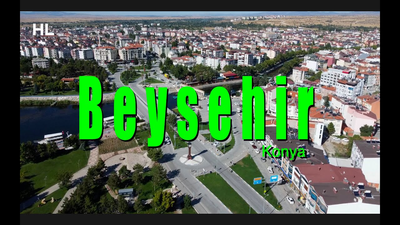 Bugün Beyşehir ilçesini havadan görüntüledik 2022 @Haliscelife