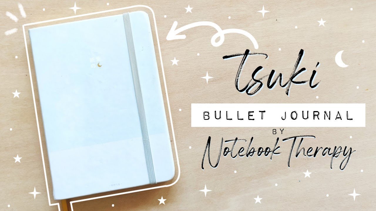 Tsuki Bullet Journal by Notebook Therapy Review + Pen Test + Notebook Comparison