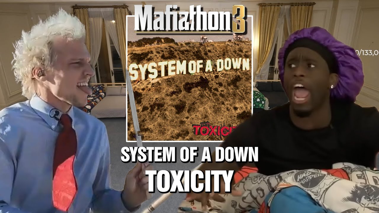 System Of A Down - Toxicity | Drum Cover on Kai Cenat's Mafiathon 3