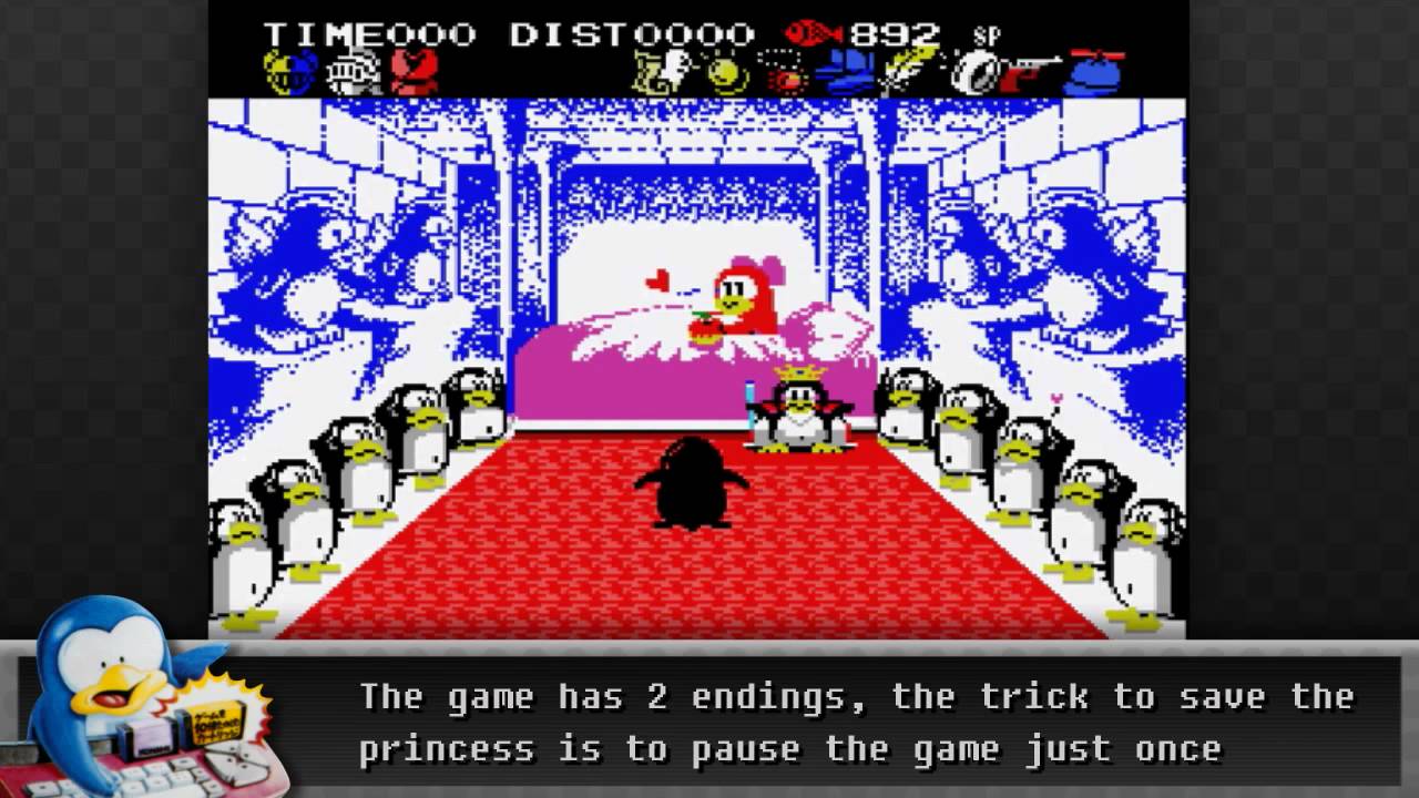 Penguin Adventure MSX Konami overview