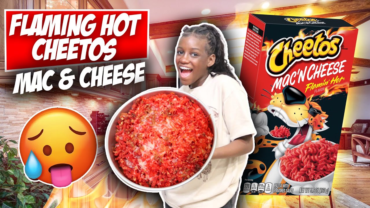 Cooking With Yaya I Made Flaming Hot Cheetos Mac N Cheese