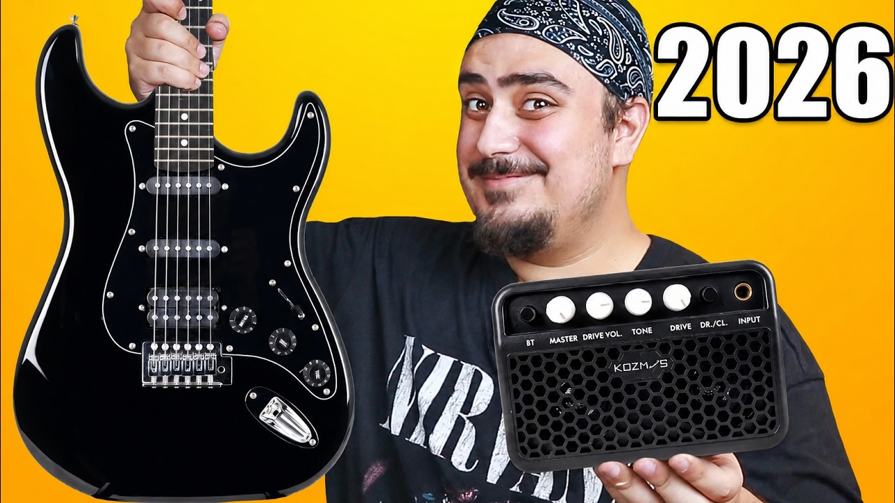 F/P Elektro Gitar Seti Kutu Açılışı ve Detaylı İnceleme 2025 