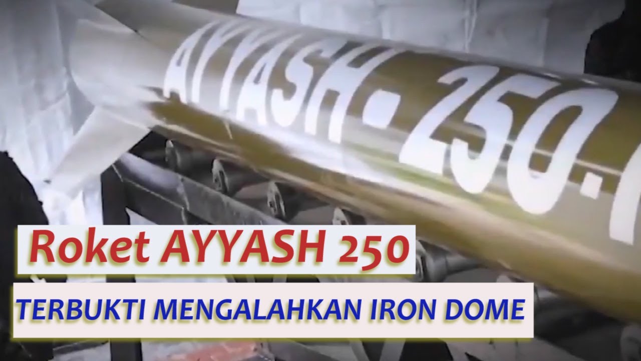 Rudal Ayyash 250 milik Hamas... Merepotkan Pertahanan ISRAEL
