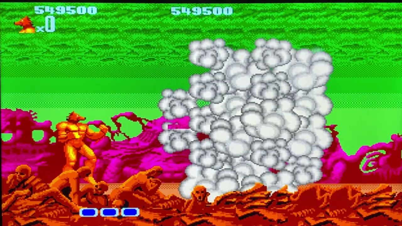 Altered Beast for Genesis Final Stage with Ending