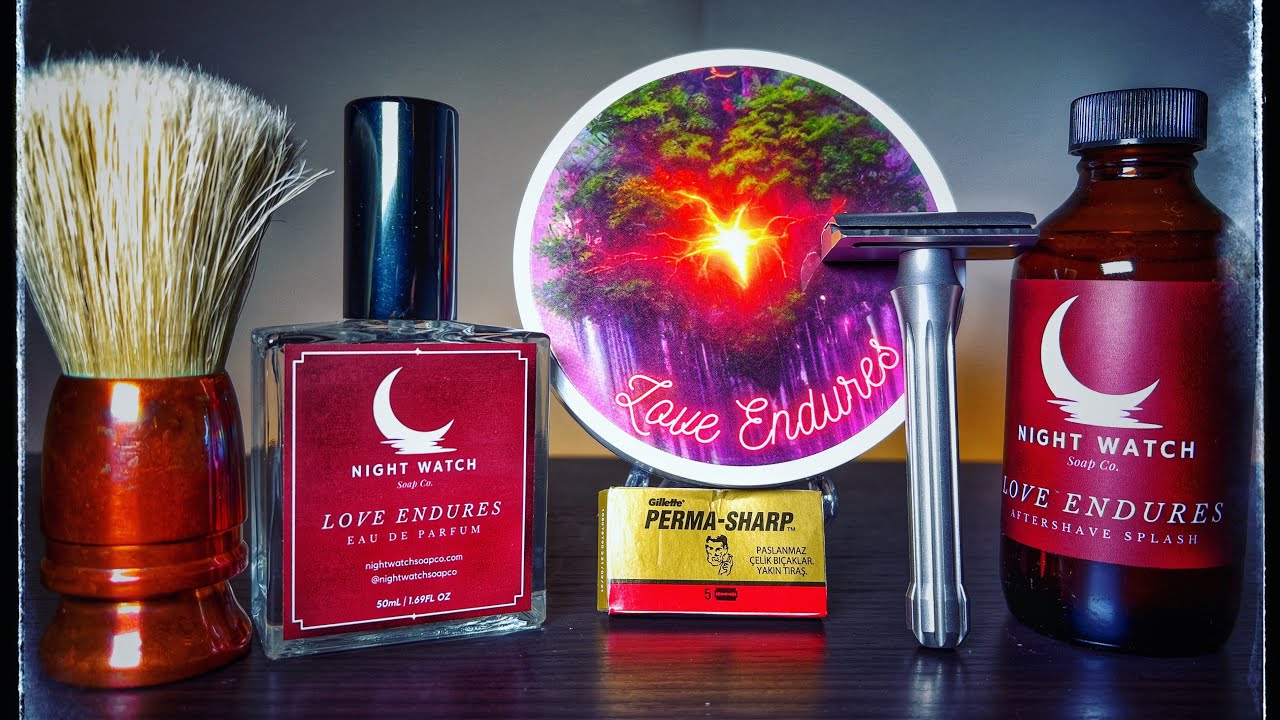 #ShaveAway with Sully - Ep.015 - Blackland Blackbird Titanium & Night Watch Soap Co. Love Endures