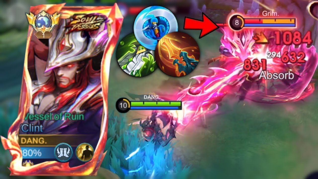 I FINALLY FOUND THE BEST CLINT BURST BUILD FOR 2026!🤯🔥 ( MORE DAMAGE WITH SOUL VESSELS SKIN?! ) MLBB