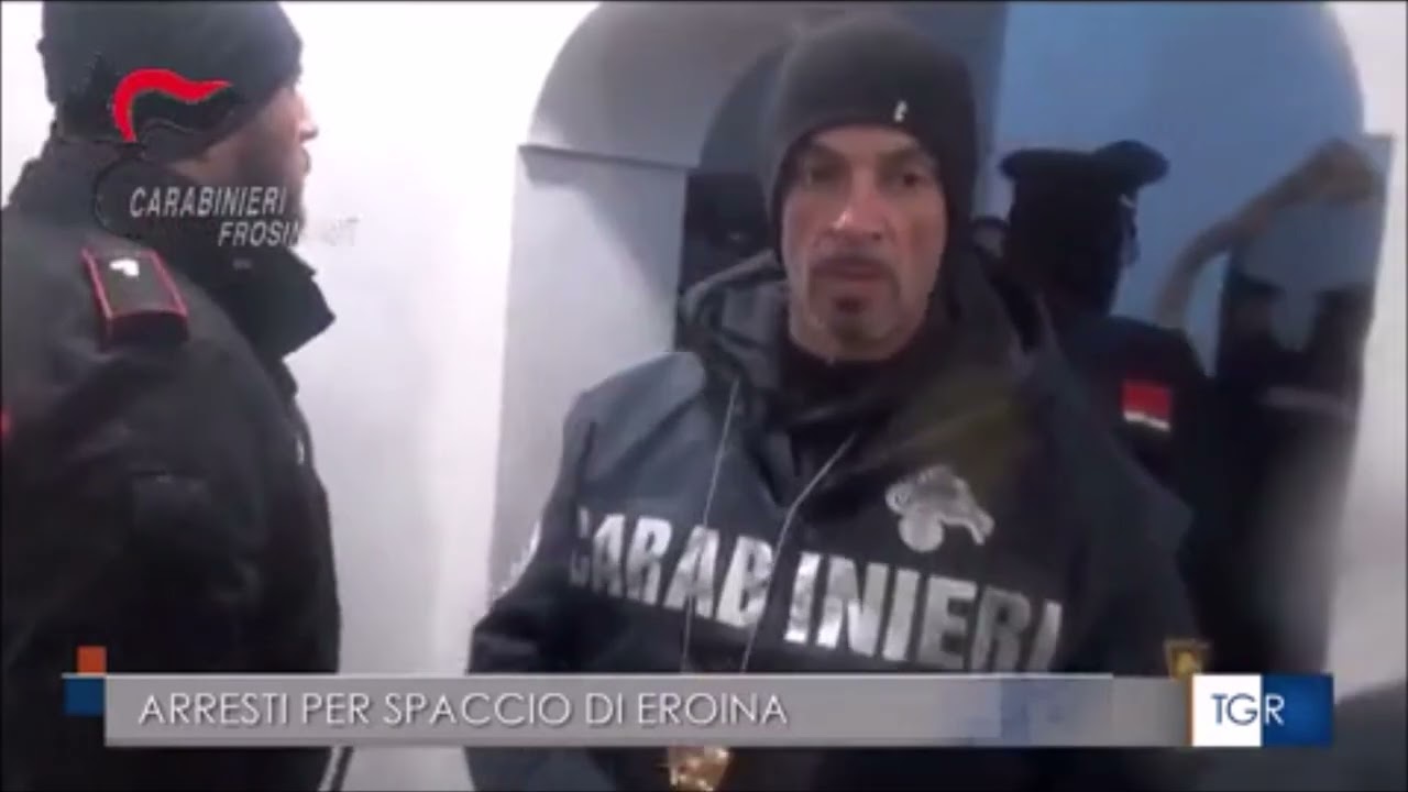 Frosinone, maxi operazione antidroga dei Carabinieri a Sora, 5 arresti.