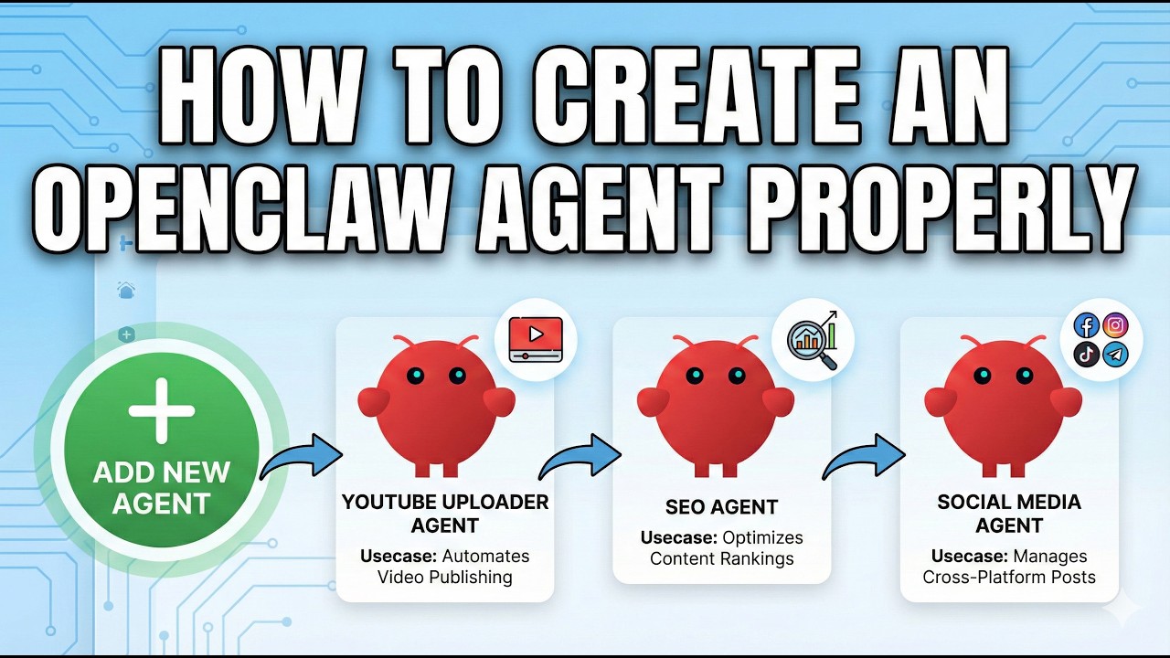UPDATE FEB 17th ~ The Best way to create a SUB AGENT in OpenClaw