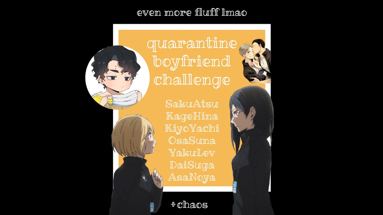 (part two) sitting on his lap while he's on zoom | haikyuu texting boyfriend challenge (more fluff)