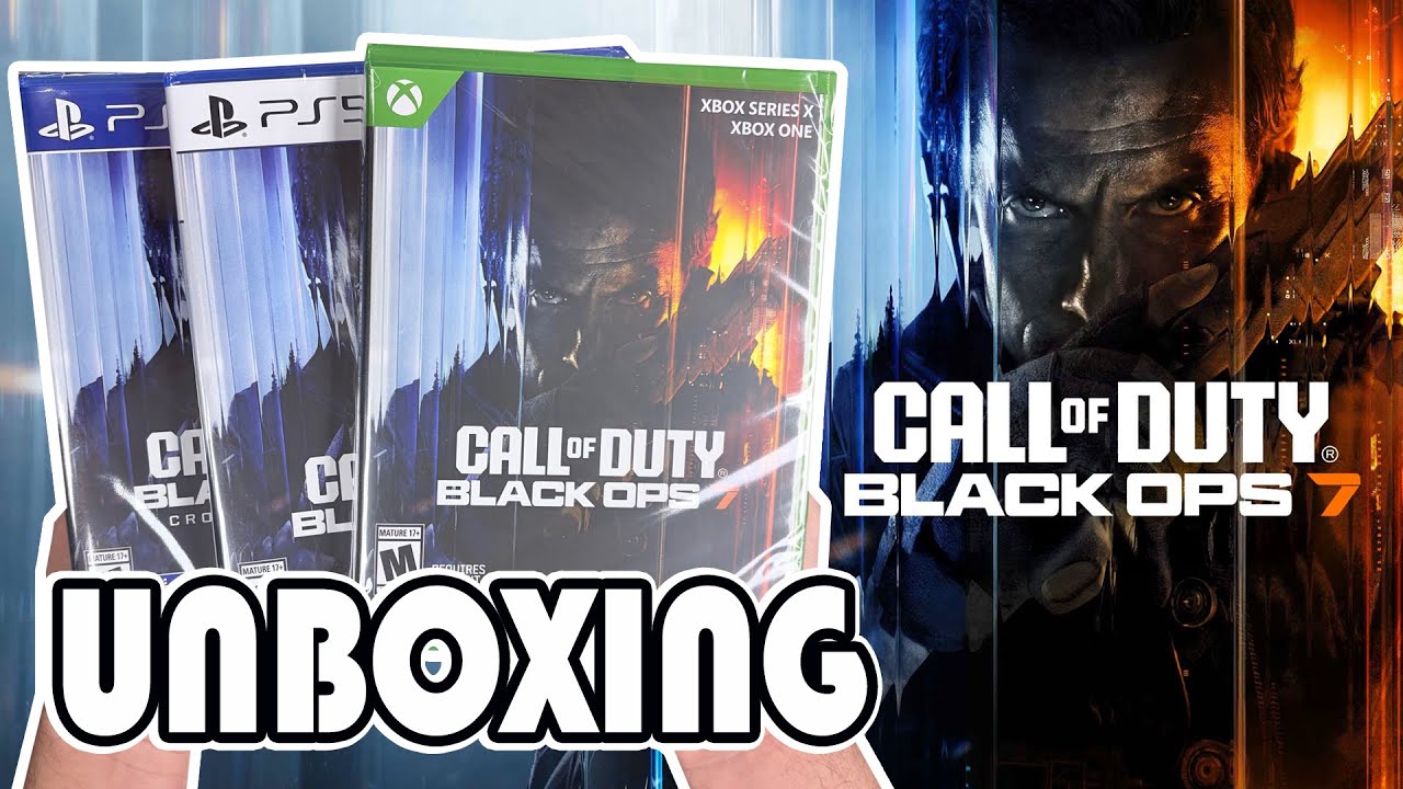 Call of Duty: Black Ops 7 (PS4 / PS5 / Xbox One / XSX) Распаковка