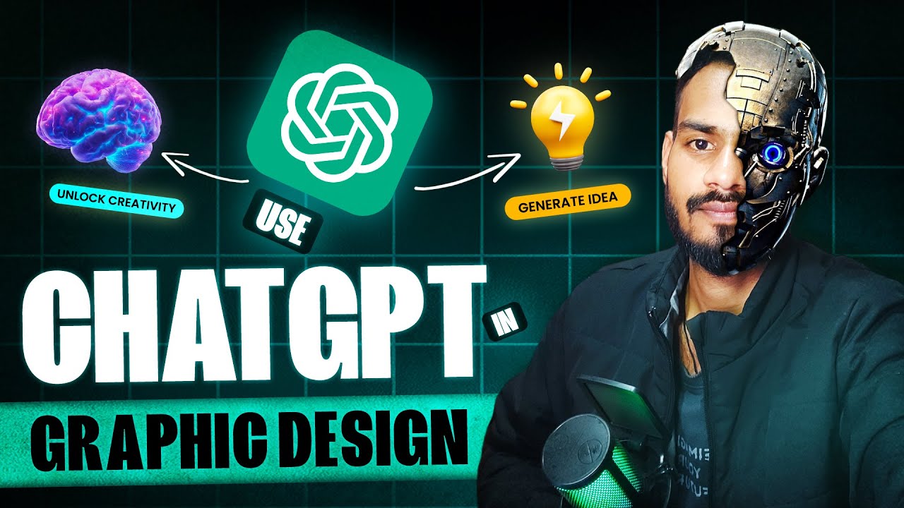 How to Use ChatGPT in Graphic Design | Unlock Creativity🎨✨