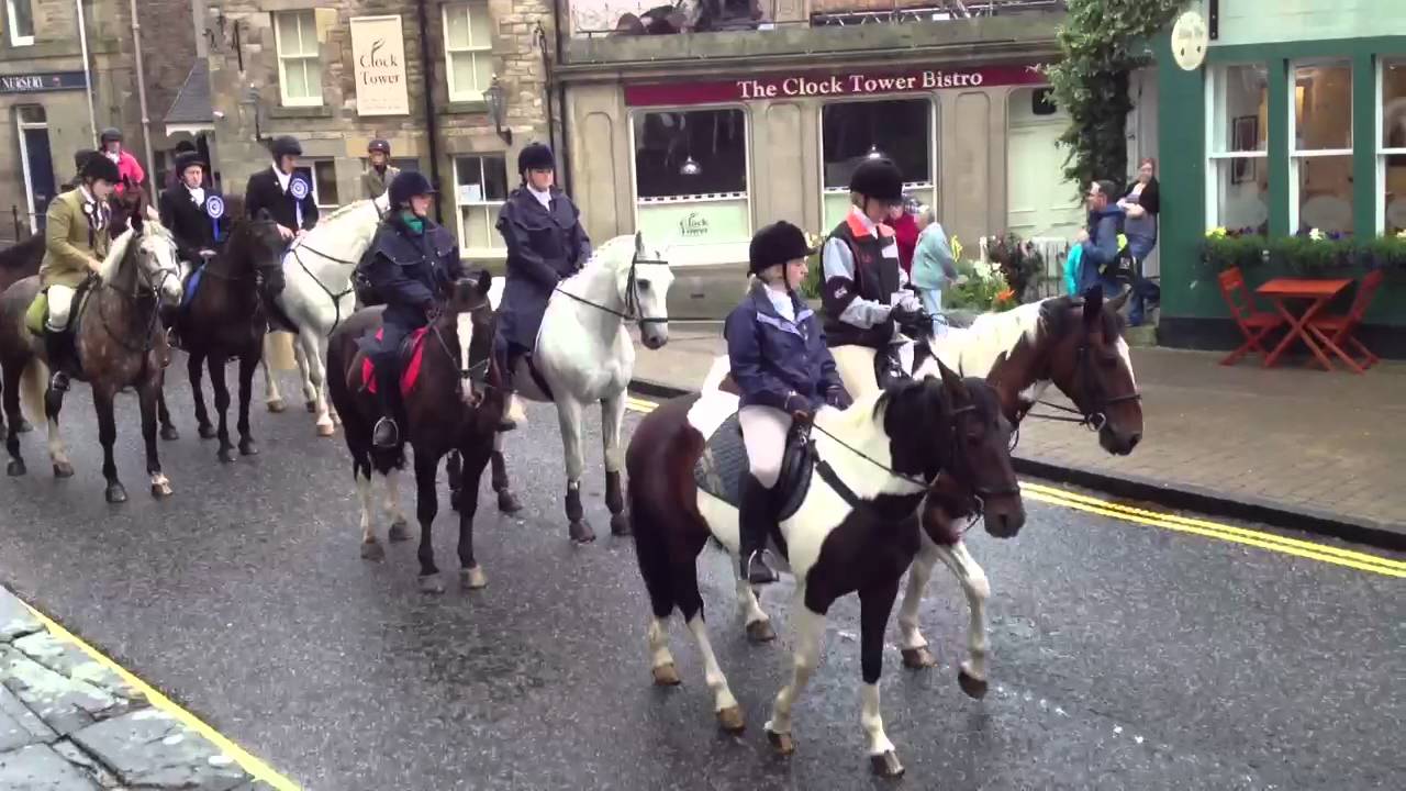 Jethart Callant's Festival ride out