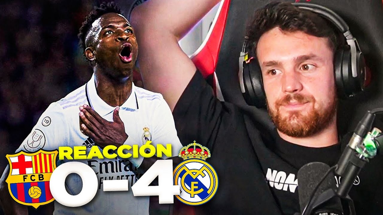 AFICIONADO DEL FC BARCELONA REACCIONA AL FC BARCELONA 0 - REAL MADRID 4
