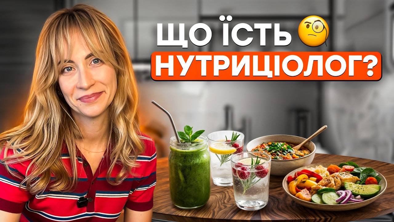 Що я їм за день | Меню нутриціолога | Просте та здорове харчування