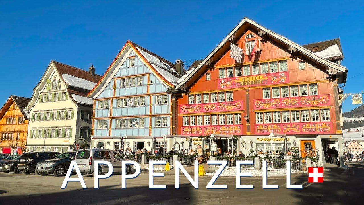 Appenzell - The most picturesque town in Switzerland