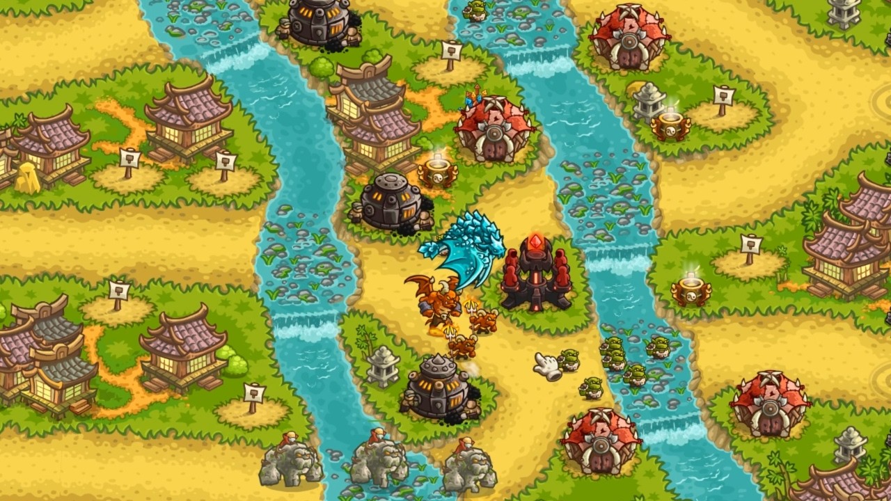 Kingdom Rush ReVengeance - The City of Rivers Heroic (Impossible)