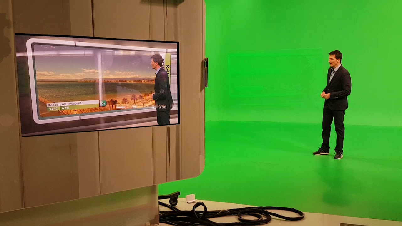 Meteo TV3 detrás de cámaras