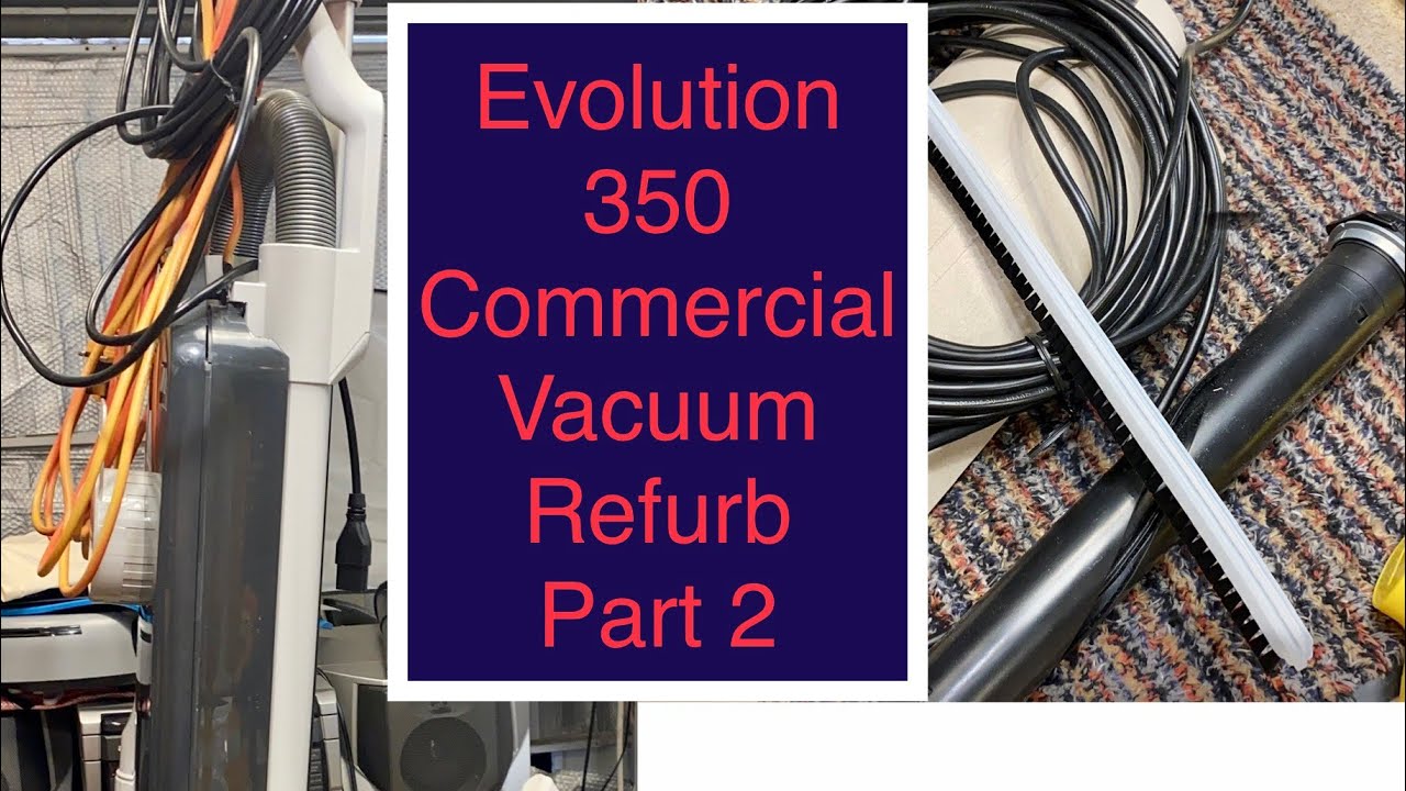 Sebo Evolution 350 Commercial Vacuum Repair Part 2
