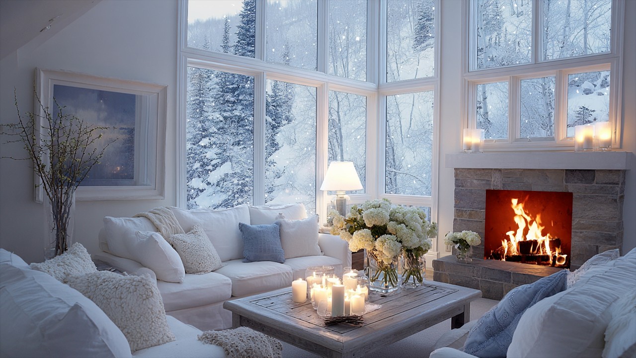Soft Winter Piano ❄️ Slow Gentle Notes Creating a Peaceful Atmosphere for Deep Focus