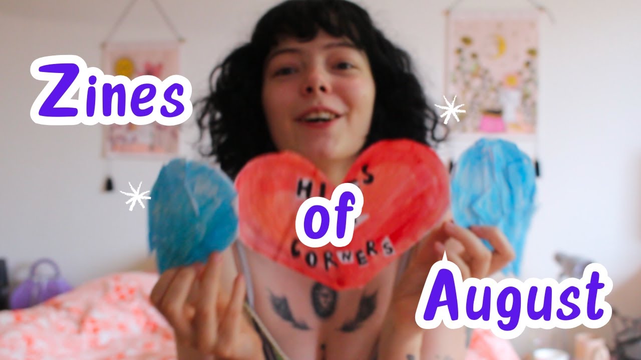 Zinespiration '25 | Zines I made in August 🌤️ 🗞️   #zines