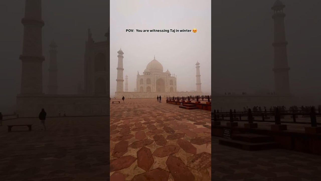 Taj Mahal in Winter? ❄️🏛️ Empty & Magical! (2025&rsquo;s Best-Kept Secret)