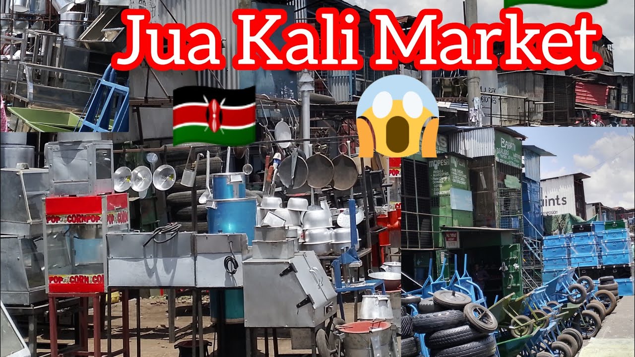 The Shocking Jua Kali market inside Nairobi CBD!!🇰🇪
